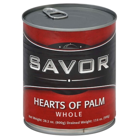 Savor Imports Savor Imports Whole Palm Hearts 28 oz., PK12 352630